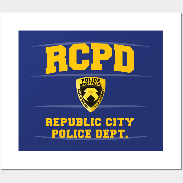 Republic City Police Wall Art by Inhouse